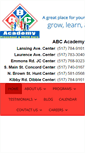 Mobile Screenshot of abcacademyjackson.com